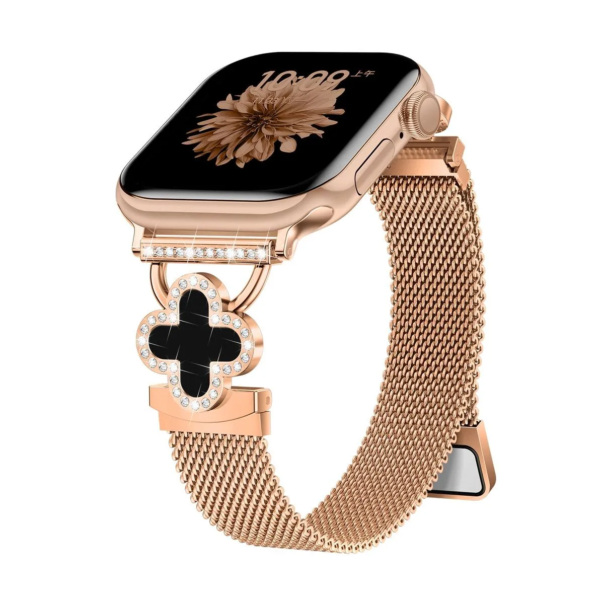 Magnetic Slim Metal Band Compatible with Apple Watch 38/40/41mm - Glod