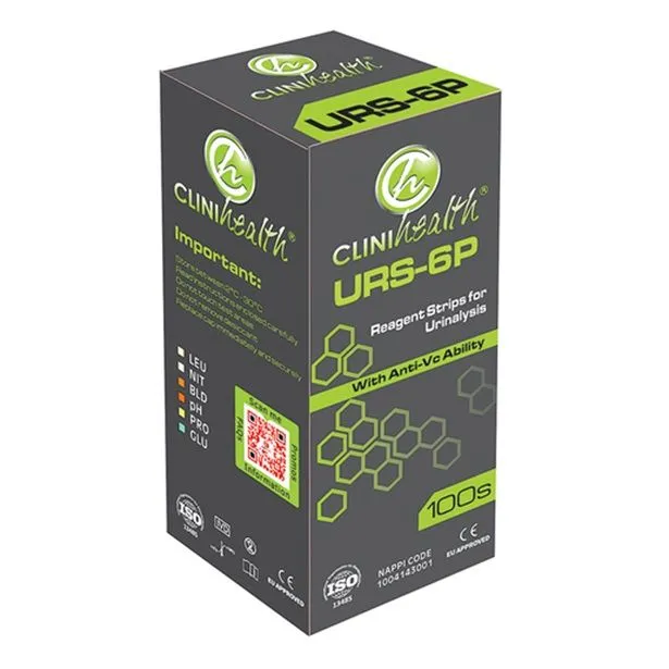 Clinihealth - Combi 6 Urinalysis Test Strips 100's