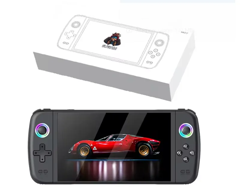 SamMag M27 Retro Video Gaming 256G, Portable Handheld Game Console (64GB) - Black
