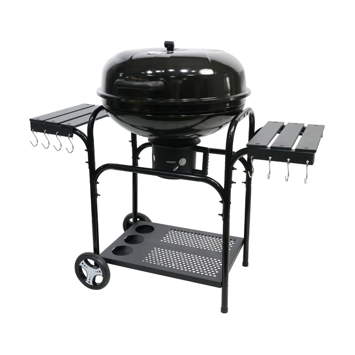 Grillmaster-Pro Charcoal Trolley Kettle Braai - 57cm