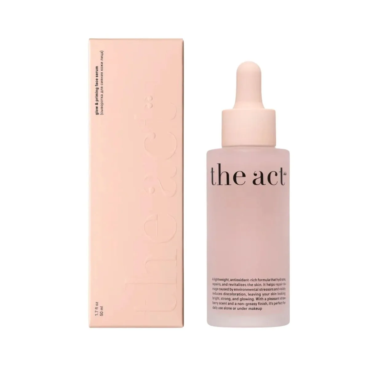 The Act Glow & Priming Face Serum