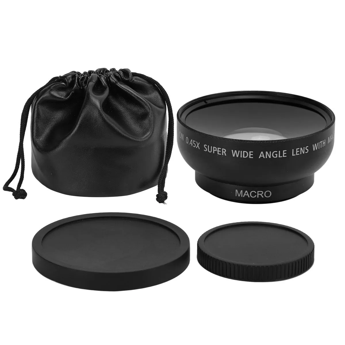 43mm 0.45X Wide Lens - Alloy/Optical Glass Daily Use