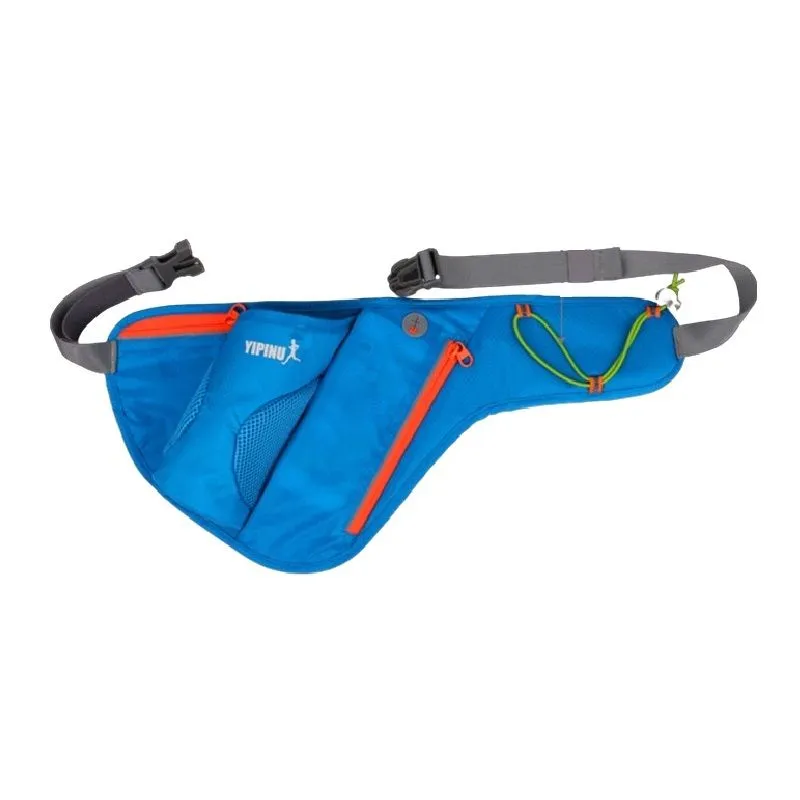 Large Running Waist Belt with Water Bottle Holder and Pouch for Phone