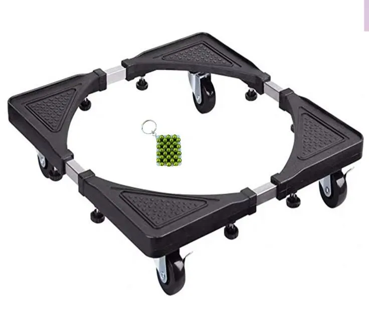 Washing Machine Stand Movable Base Roller Cart & A Beaded Key Holder