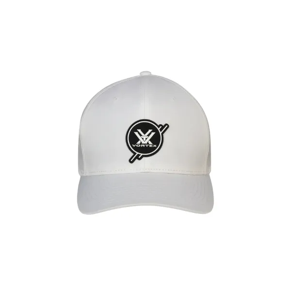 Vortex Take Off Logo Patch Cap - White