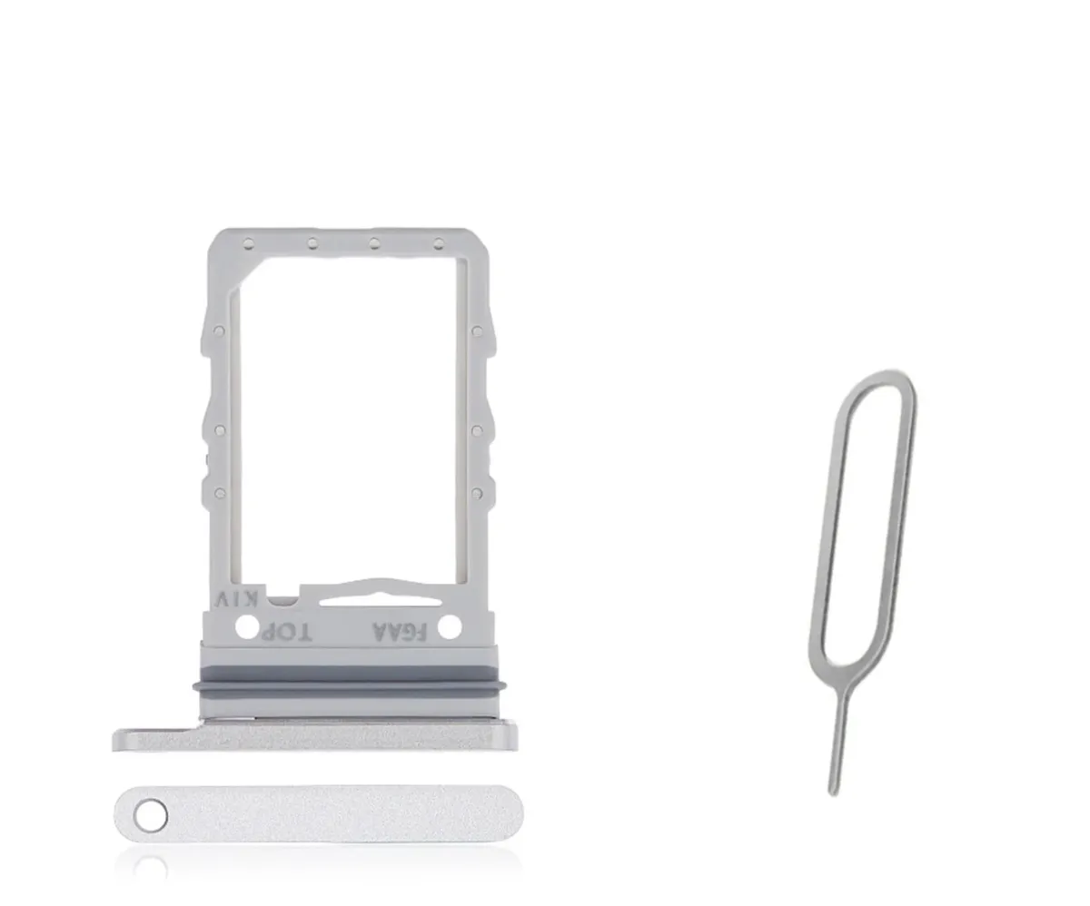 Replacement SIM Tray Compatible with Samsung Z Flip 3 SM-F711 - Silver