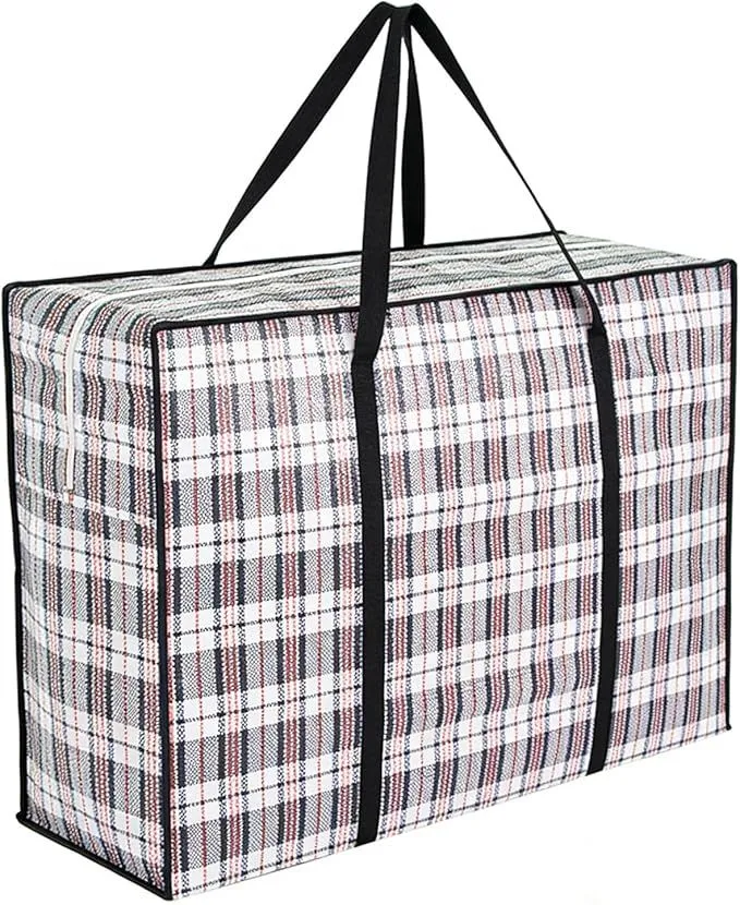 Extra Large Thick PP Woven Moving and Storage Bag - 80×60×20cm