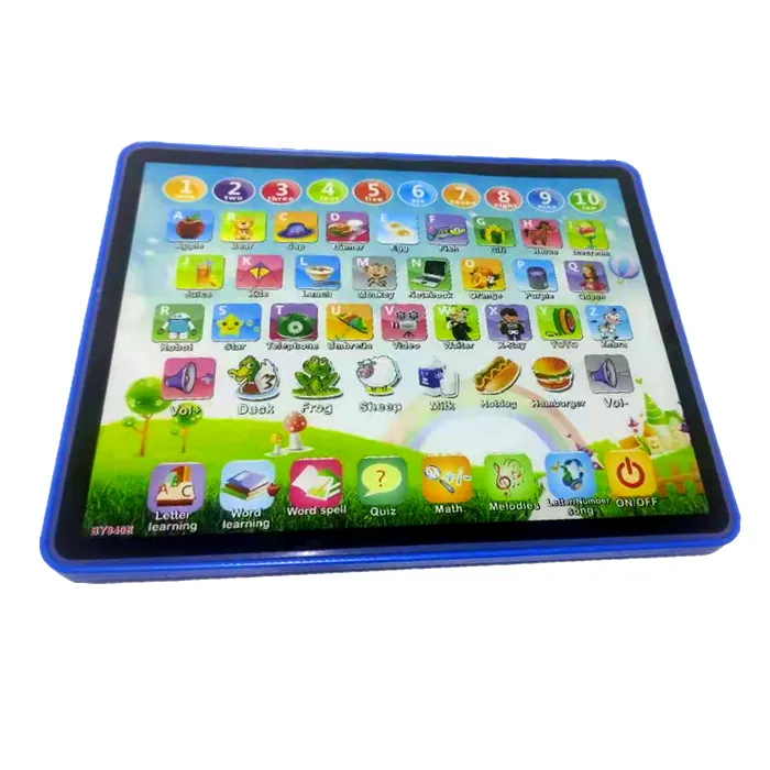 Kids Interactive Learning Touch Pad Education Machine - Blue