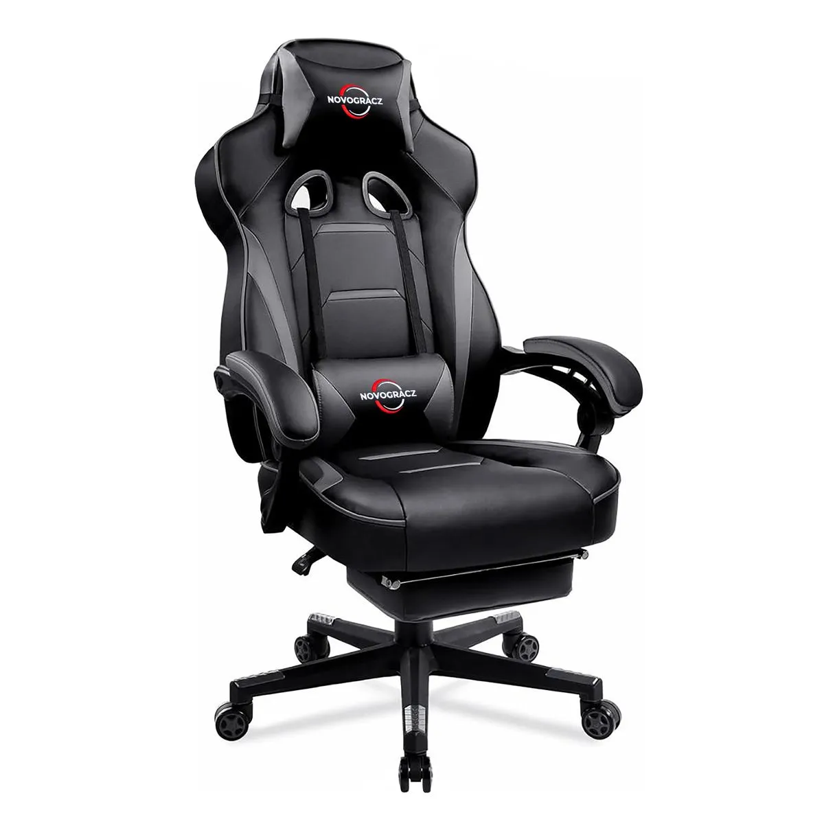 Novogracz STEALTH Elite Gaming Chair - Grey