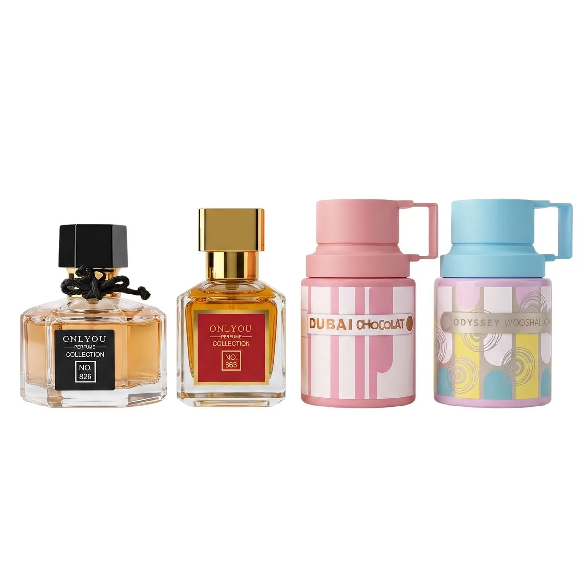 4 Piece Women Premium Eau de Parfum Gift Set Collection for Her 30ml EDP