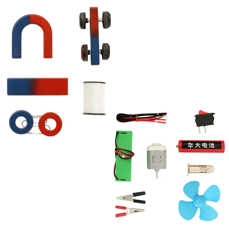 STEM Fan Electric Science Project Magnets Experimental Kit Educational Set