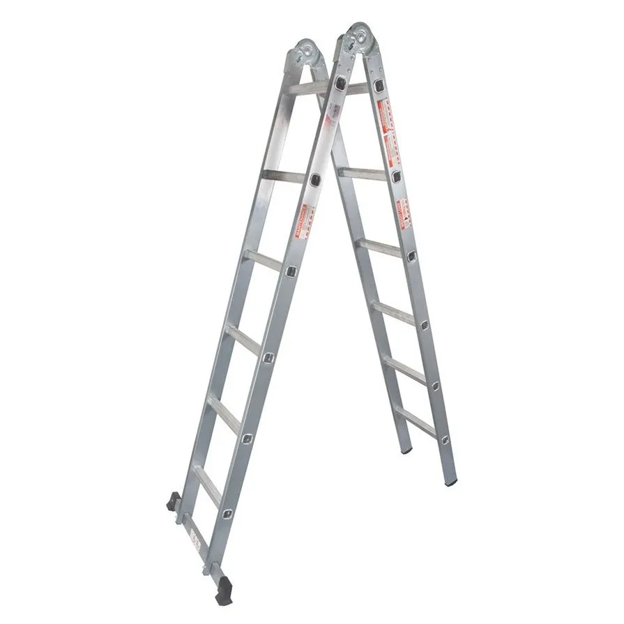 Multipurpose Aluminium Ladder - A-Frame and Straight Use - 4.2m Extension