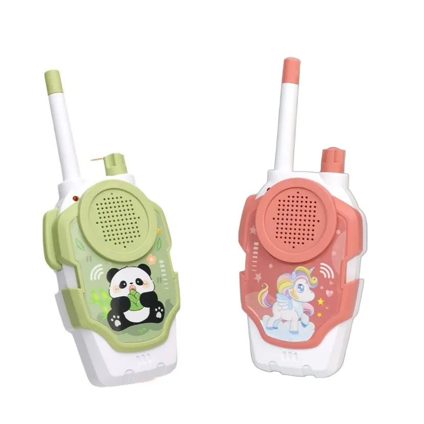 2 Piece Children's Walkie-Talkie, Long-Distance Outdoor Toys, Cartoon Toy