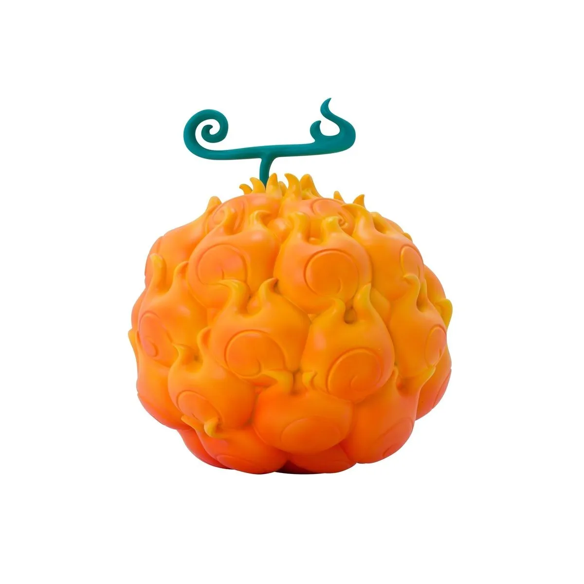 One Piece Collectible PVC Fruit 18cm Display Model - Orange, Green