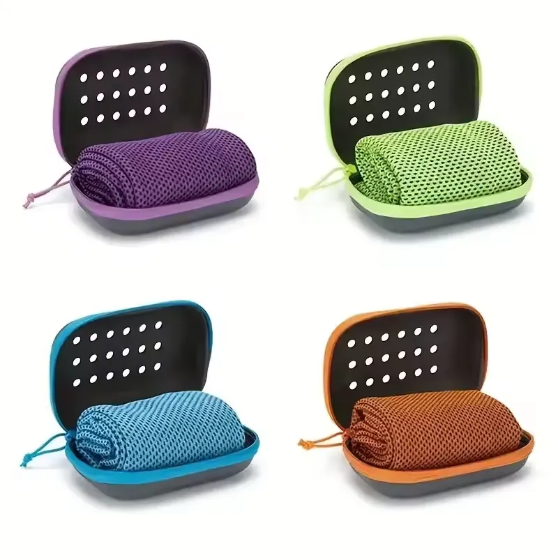 Sports Towel, Sweat Absorbing, Quick Drying, Cooling Towel -4pcs