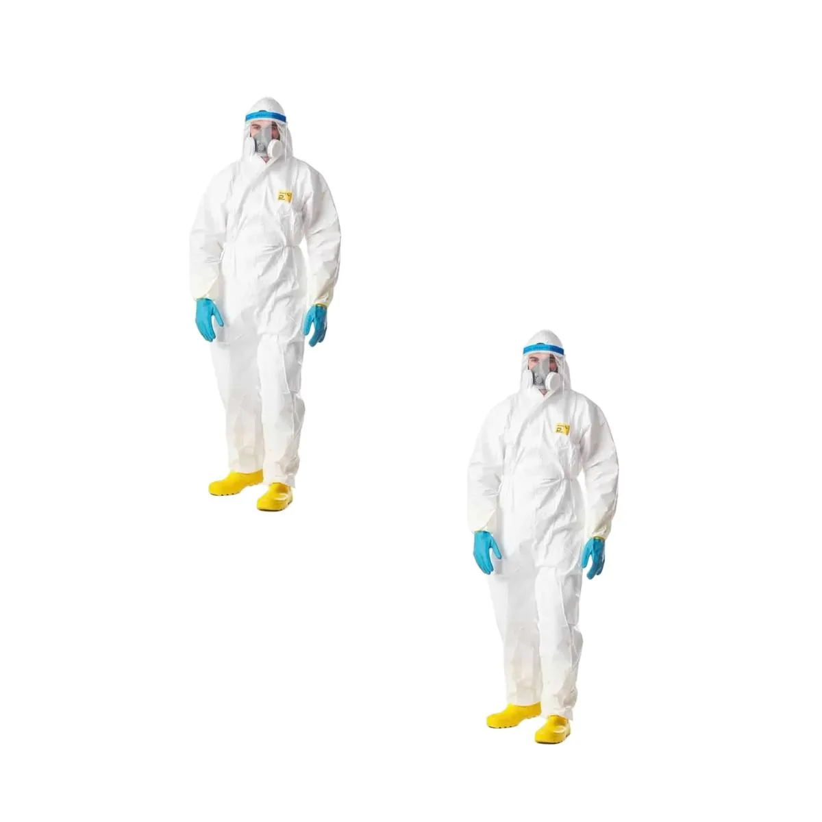 2 Pack Promax Disposable Chemical Coveralls Type 5 & 6 - PPE Suits