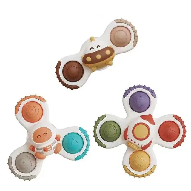 Pop IT Fidget Suction cup Spinner Space Travel