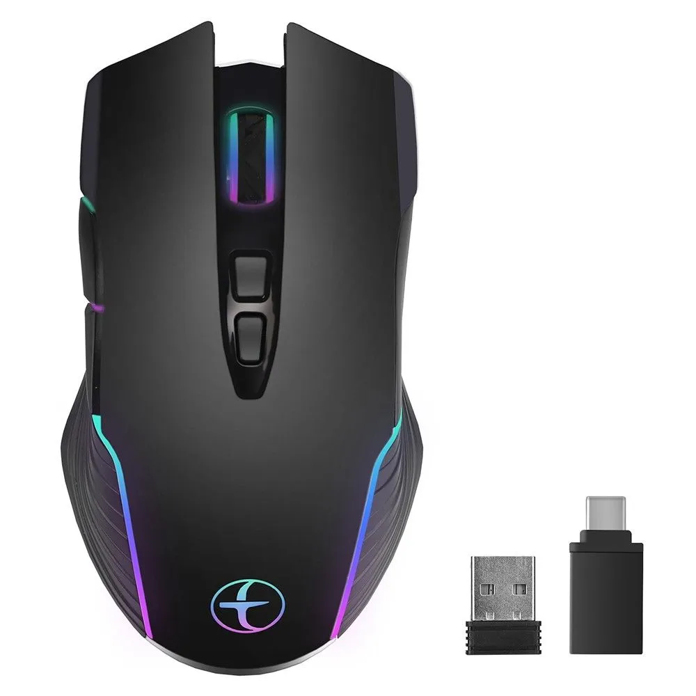 2.4G Wireless Mouse Jiggler Portable Cordless Mouse with 7 Keys