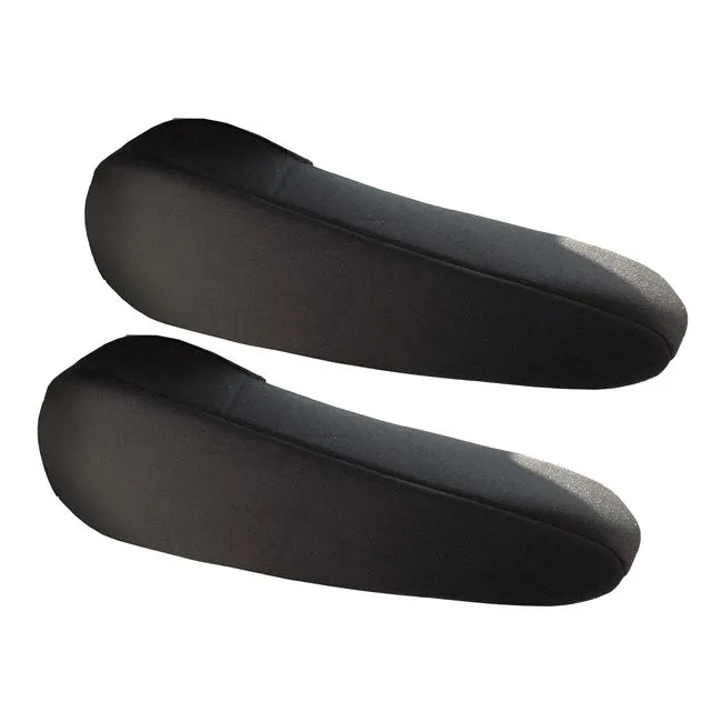 Killer Deals Semi-Universal Car Armrest Cover Seat Protectors - 2 Pack - Black