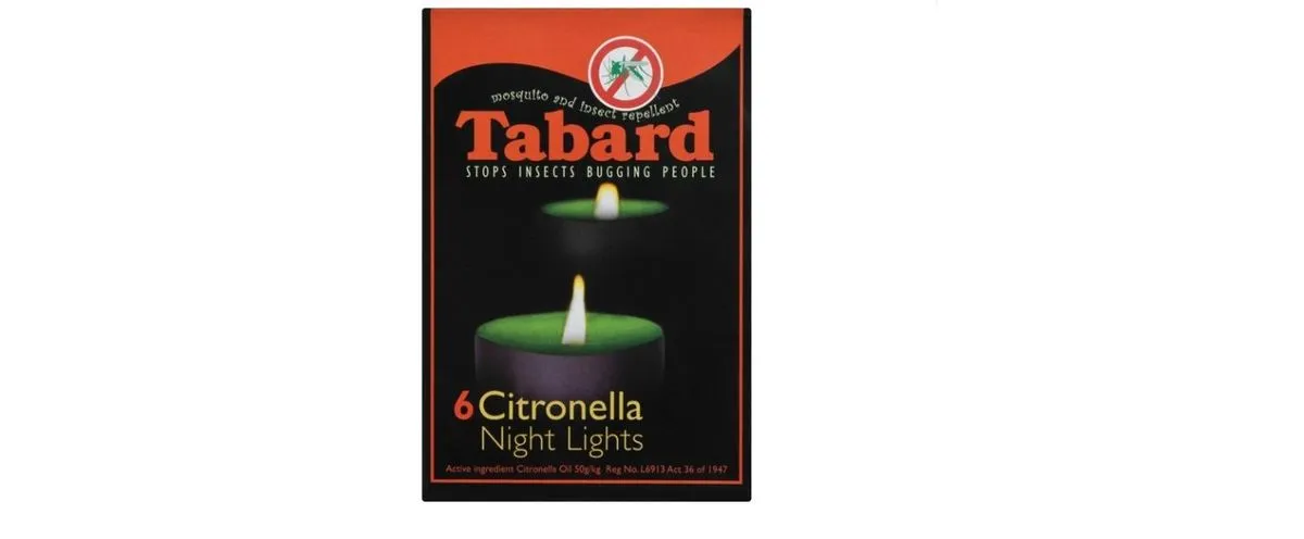 Tabard Citronella Night Lights - 6's