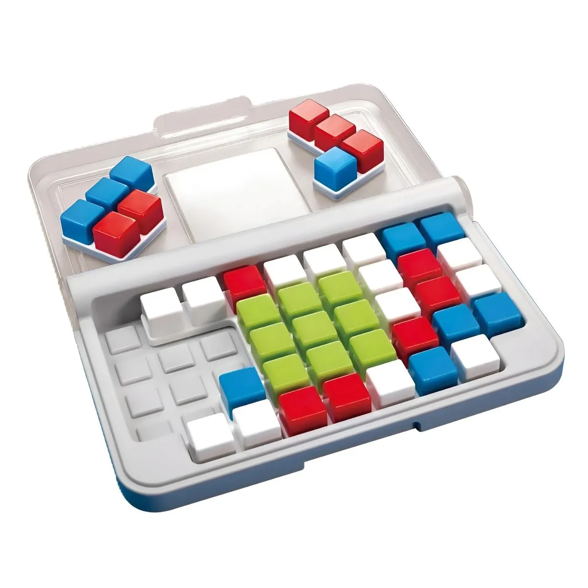 IQ Focus Pocket Puzzle Board Game with Clear Lid - Multicolor