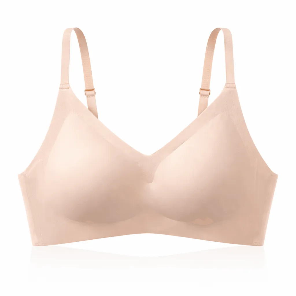 Seamless Push-Up Bra - Nude