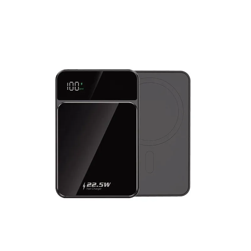 22.5W Fast Charging Magnetic Wireless & LED Display Power Bank 10000mAh