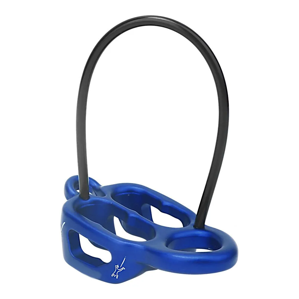 Blue ATC Guide Belay Device for Rock Climbing Daily Use