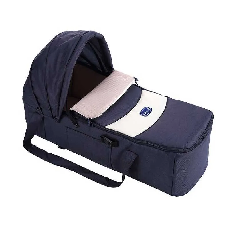 GS Chicco Sacca Transporter Portable (Ultra Cozy) Carrycot Bassinet - Blue