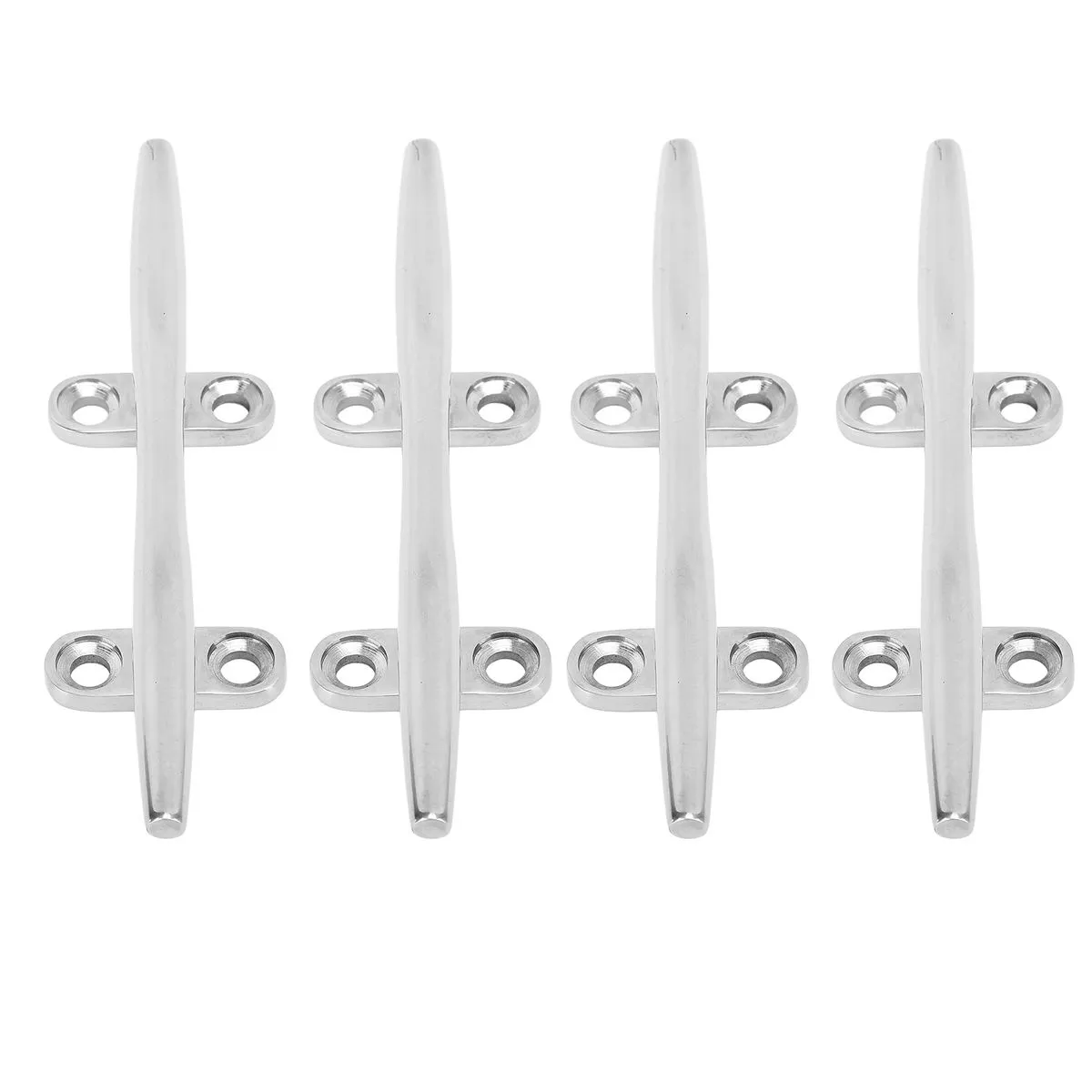 Name 6-Inch Stainless Steel Boat Mooring Cleats 4Pcs