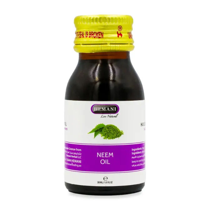 Hemani Neem Oil 30ml Pure Natural Essential Oil for Skin & Hair