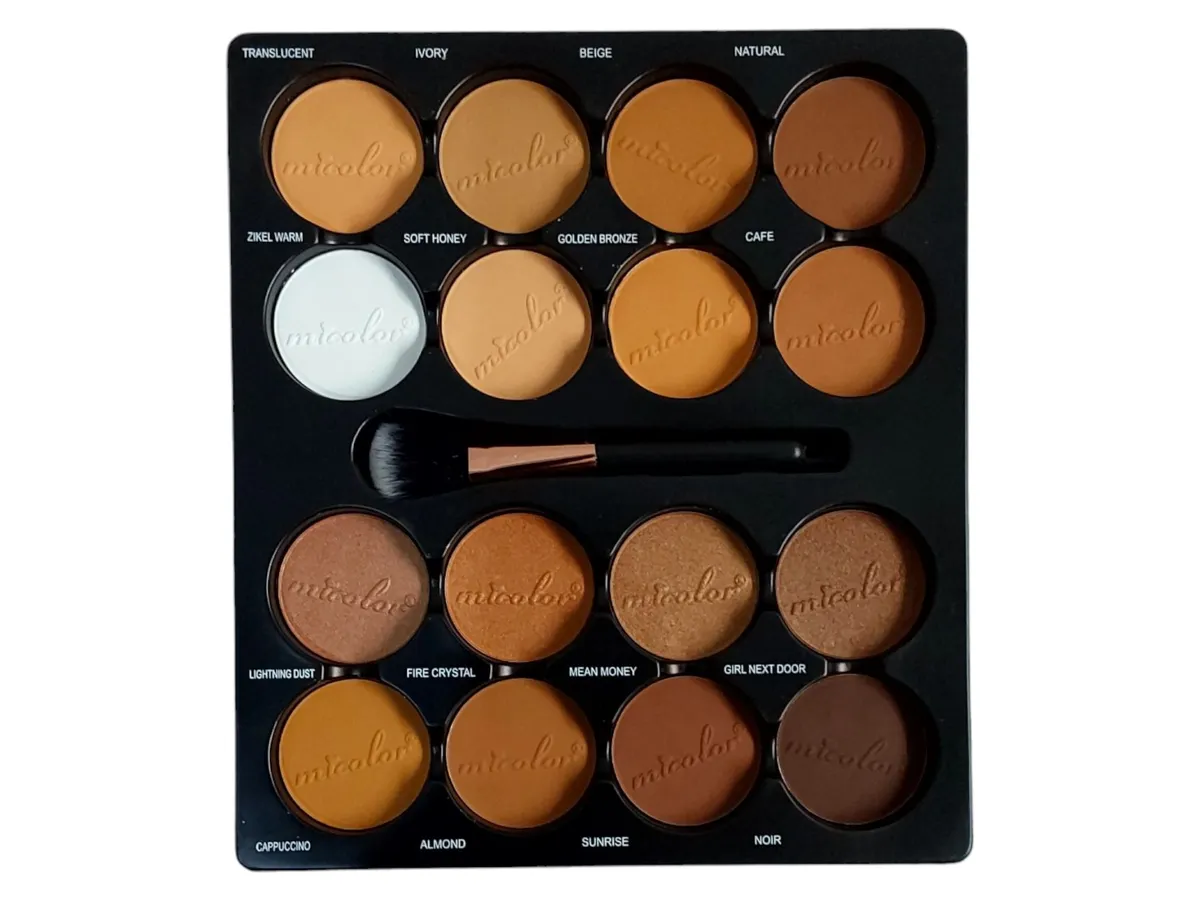Makeup 12 Colour Concealer, Contour Powder,& 4 Colour Highlights Palette