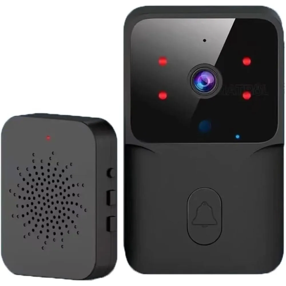 Pro Smart WiFi Video Doorbell Camera with Night Vision, Water Resistant