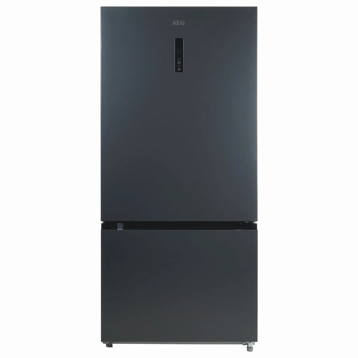 AEG 646L Bottom Freezer Fridge - No Frost, Inverter, Dark Inox