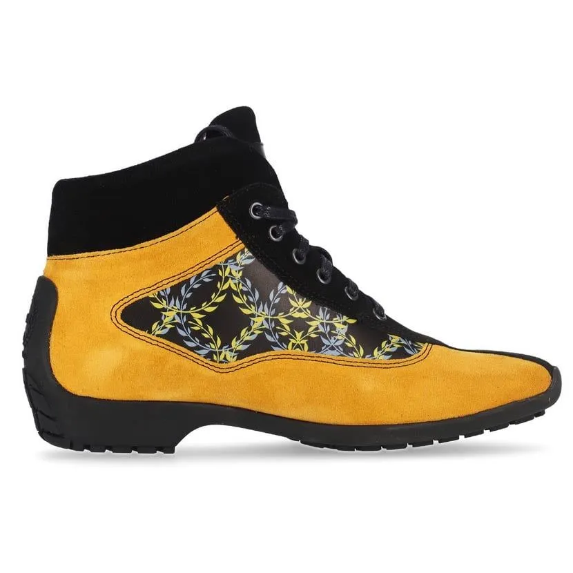 Rossimoda - 23S-Cyndoro/CB Mens Lace Up Ankle Boots - Black/Gold