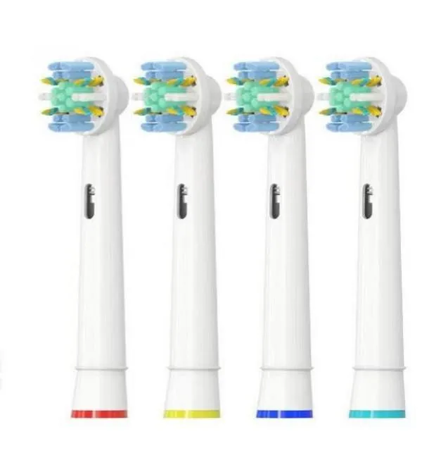 4 Pack Replacement Electric Toothbrush Heads for Oral-B
