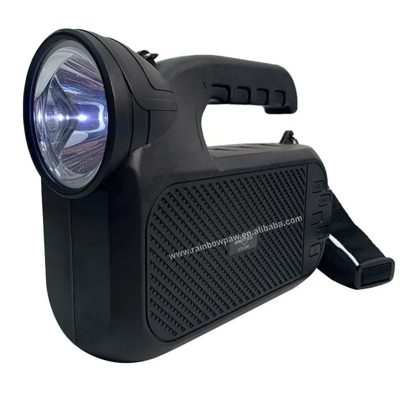 GTS-2068 Outdoor Bluetooth Speaker with LED Torch & Deep Bass