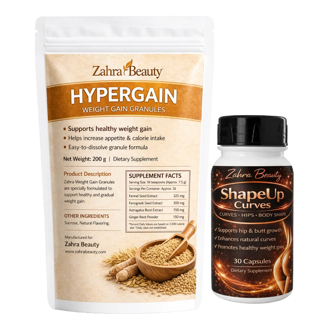 HyperGain Weight Gain Granules & ShapeUp Curves Capsules