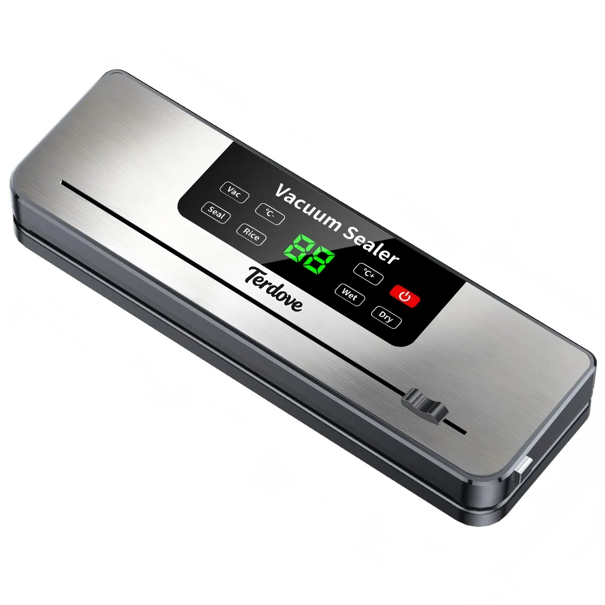 Terdove Vacuum Sealer Machine with UV Light, Compact Household Model