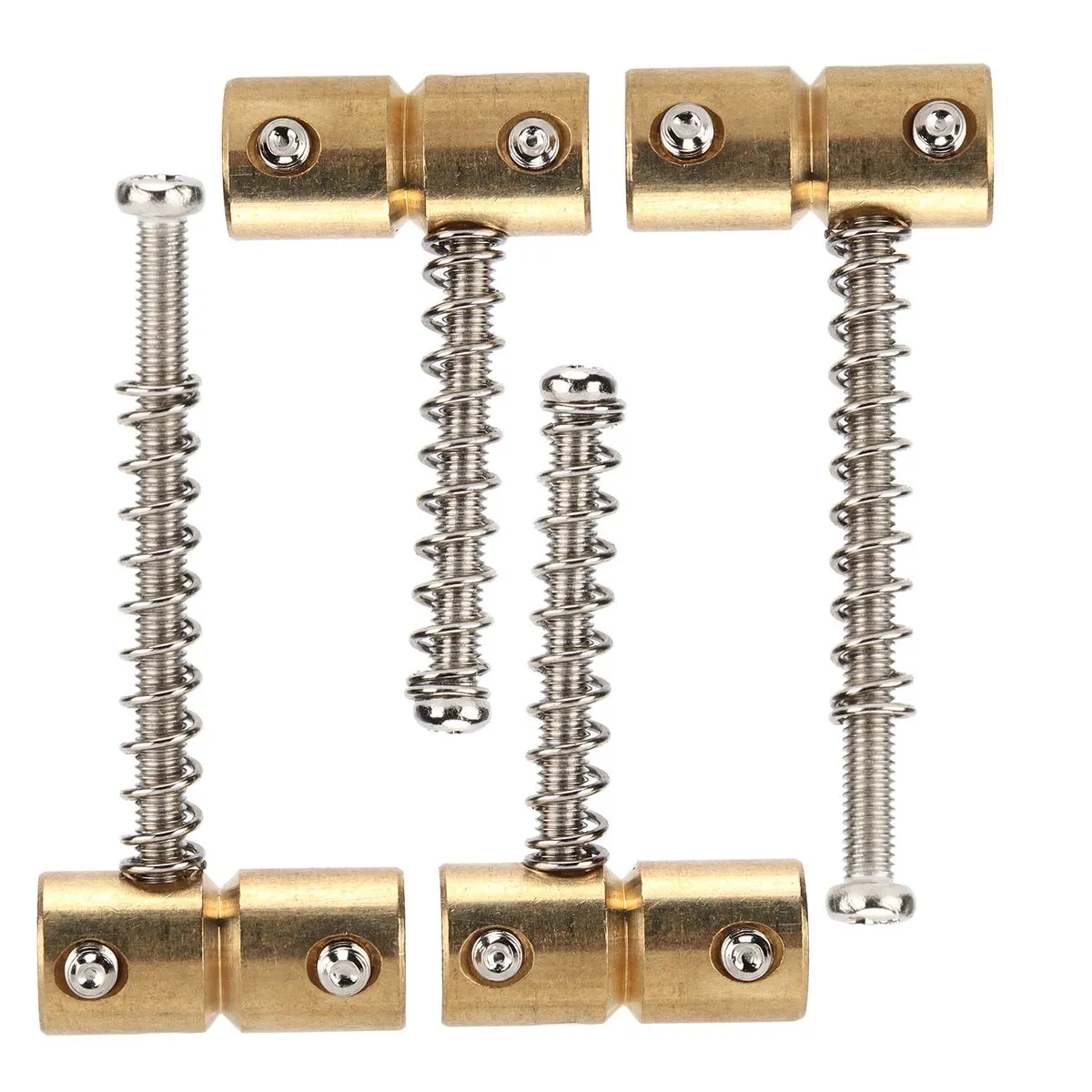 4pieces Brass Bass Saddles