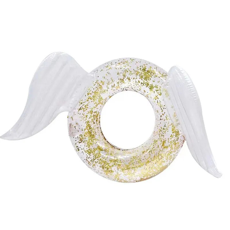 Inflatable Sparkle Wings Swimming circle LB-42 - White
