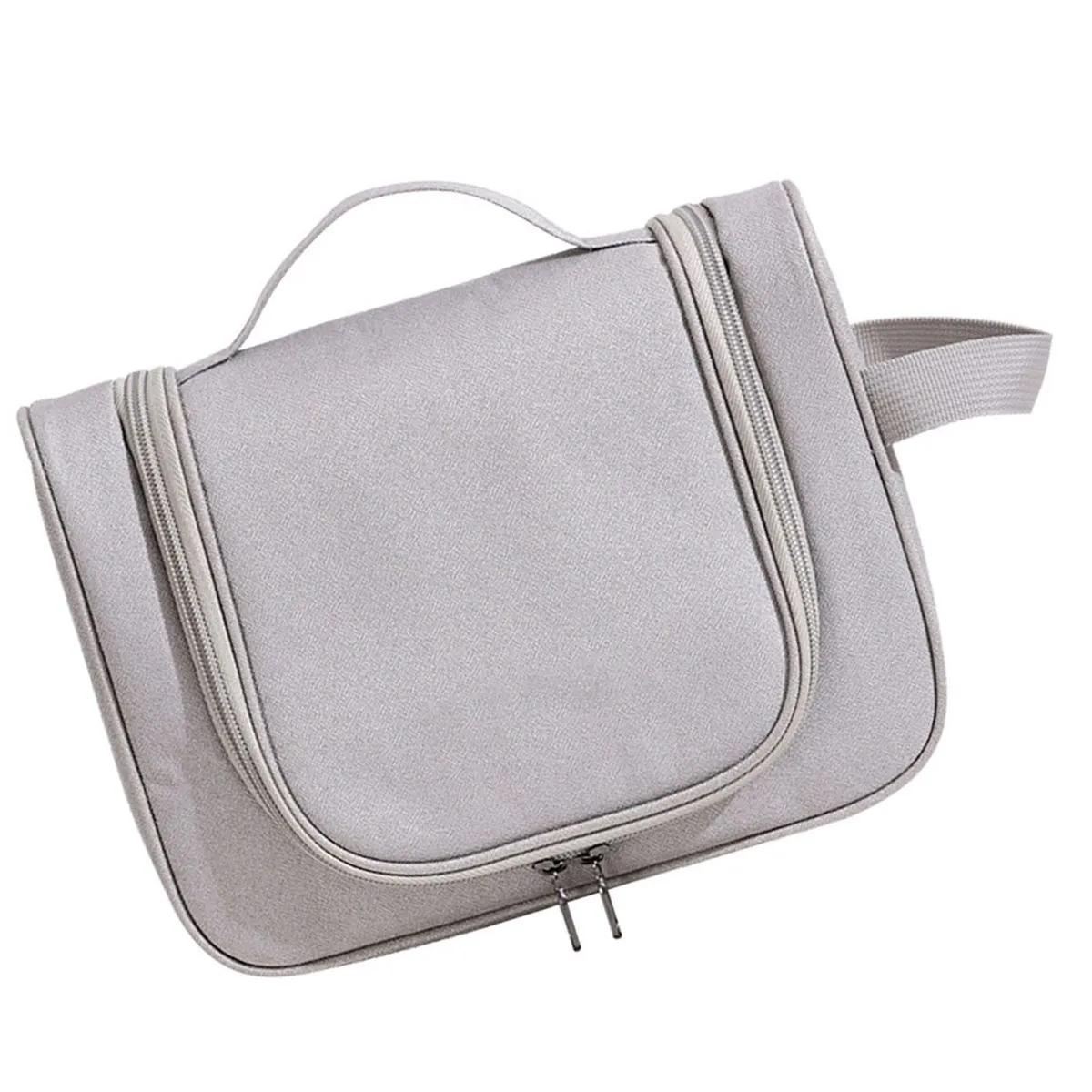 Cosmetic Bag Compartments Portable with Hook