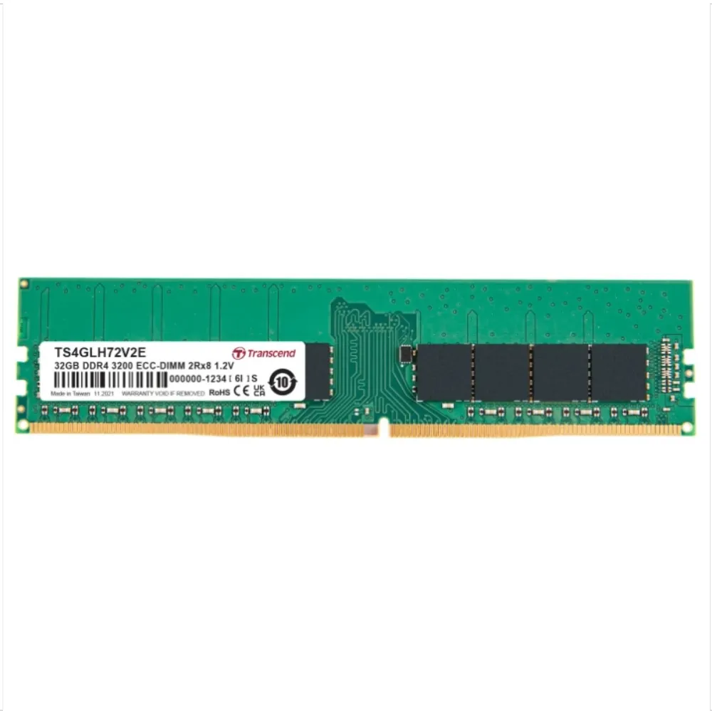 Transcend TS4GLH72V2E4 32GB DDR4 DIMM Memory Module 3200Mhz