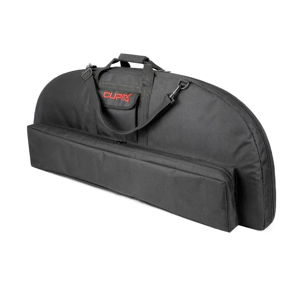 Archery Hunting Canvas Bag Compound Bow Bag Carry Case - Black