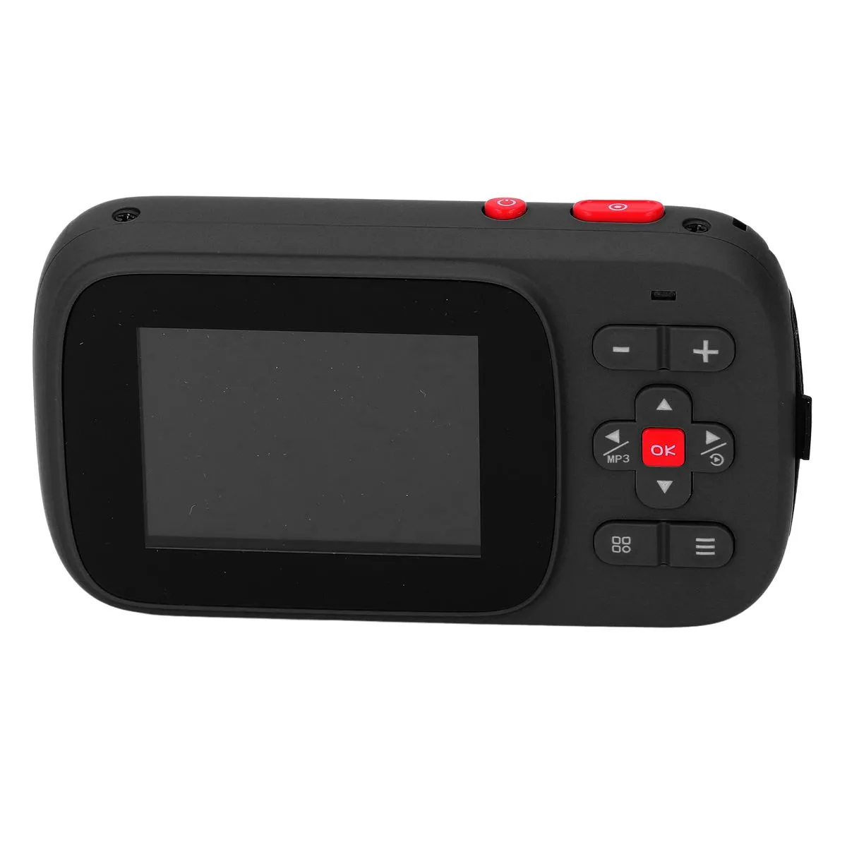 Compact Digital Camera 72MP, 2.5K, 16X Zoom, AF, For Travel, Black