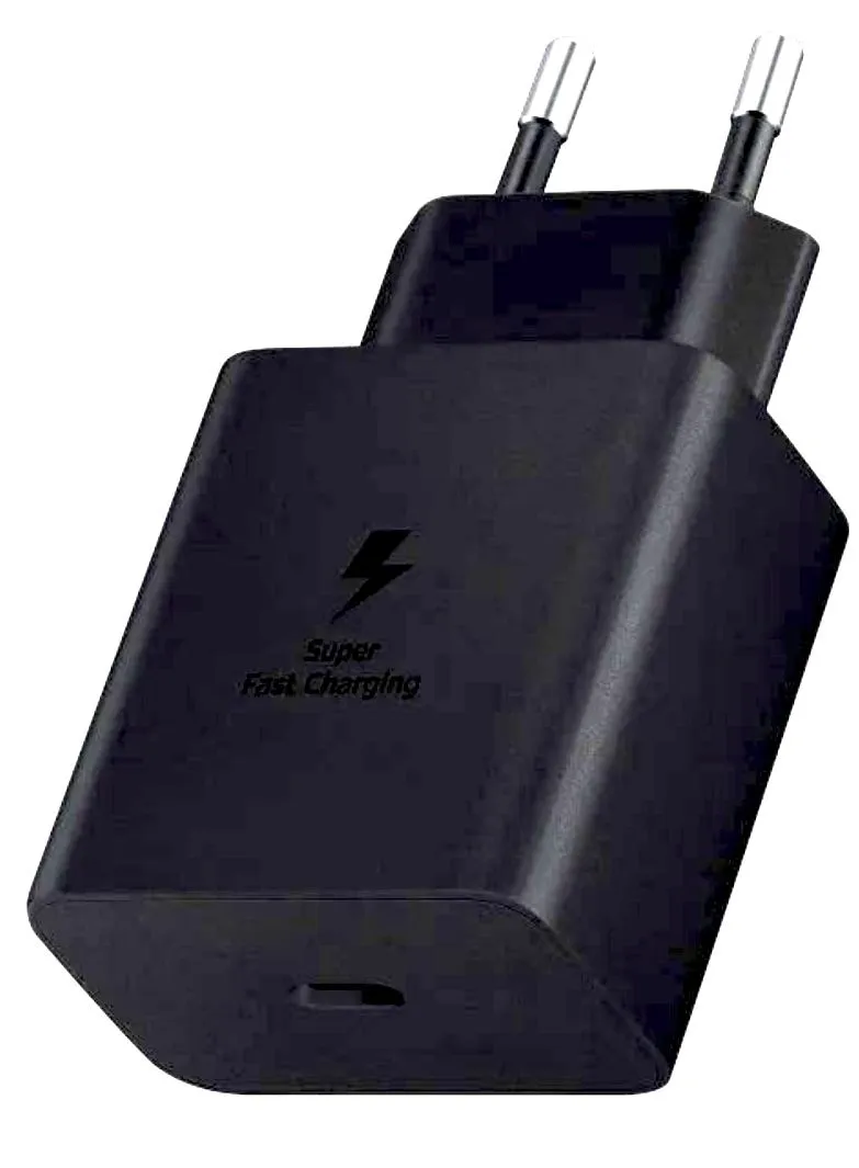 Type C Charger - USB-C 25 Watt - Type C Fast Charging Adapter - Type C Head - Black