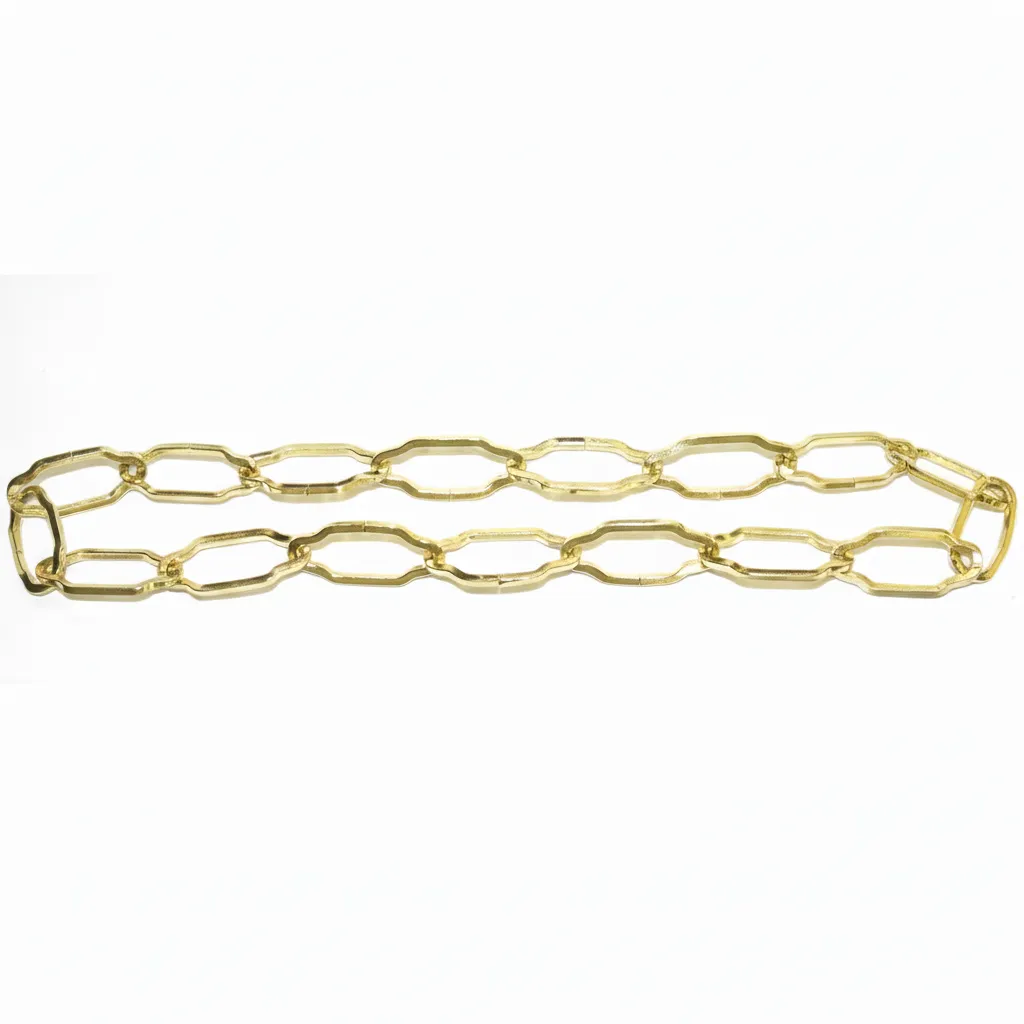 Brass Plated Decorative Gothic Lamp Chain - 1m Length - 2 Pack