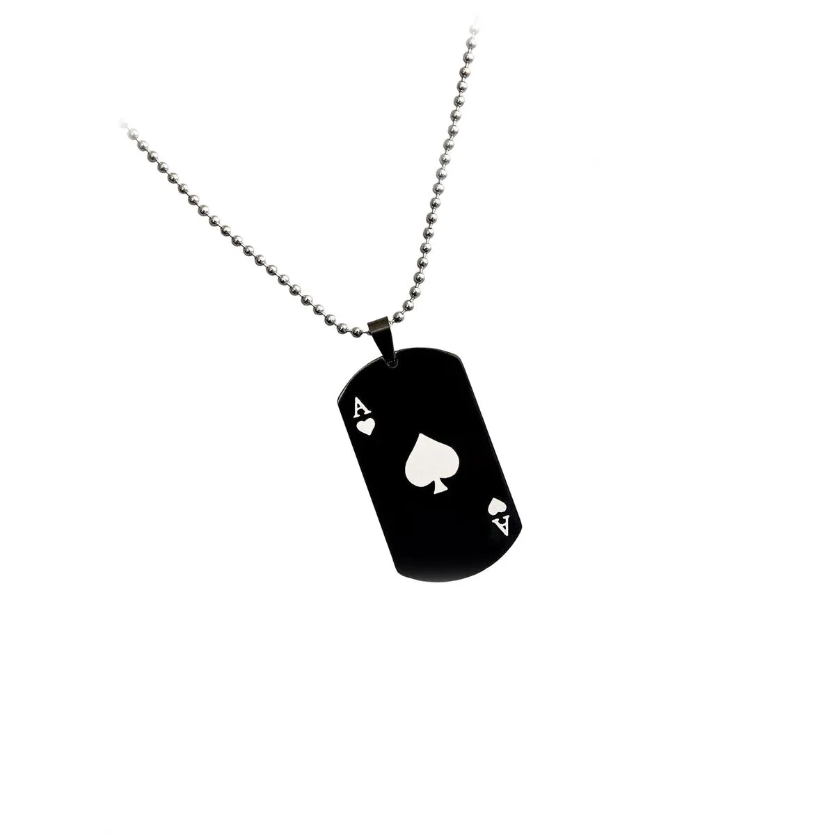 Ace of Spades Necklace