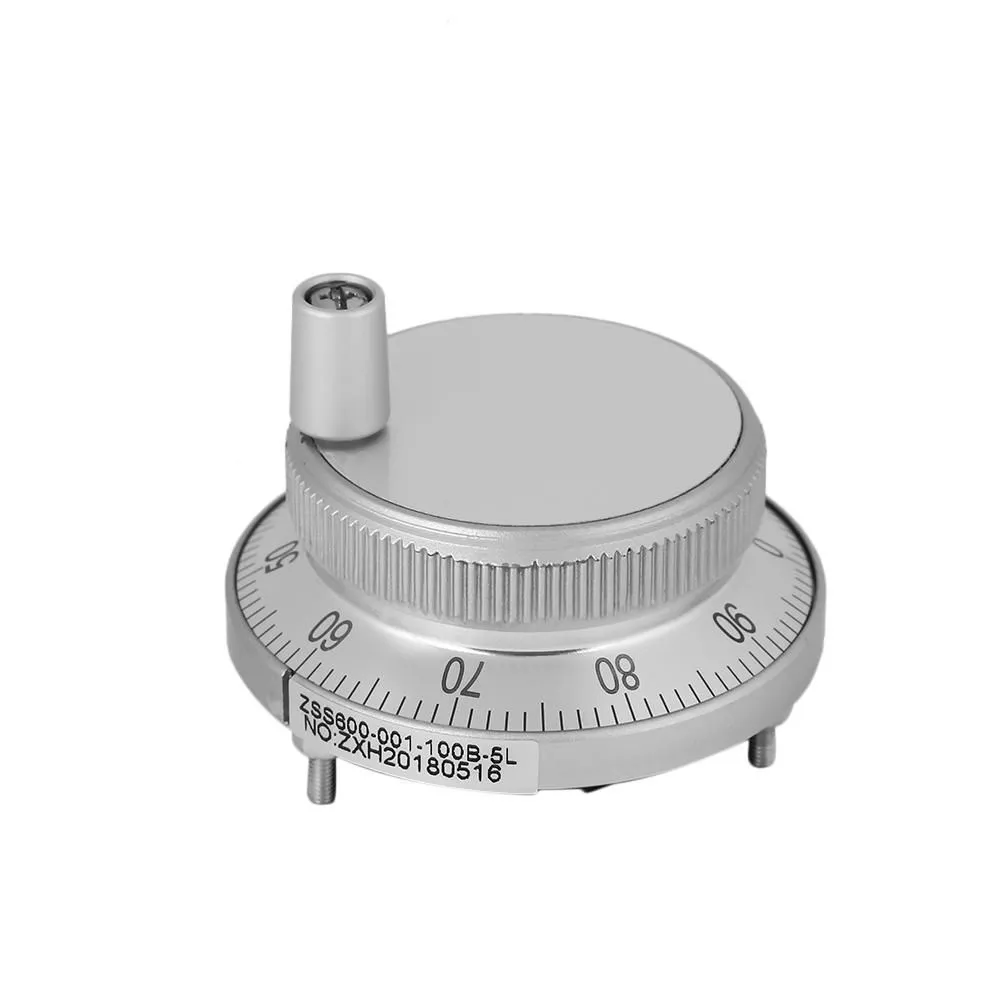 5V 60MM Hand Wheel Pulse Encoder Mill Router Manual Control For CNC System