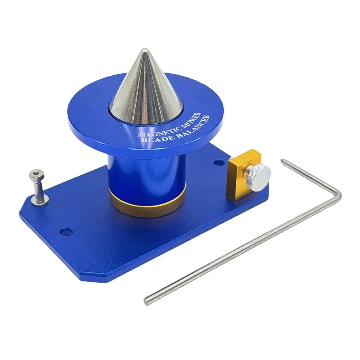 Wall Mounted Lawn Mower Blade Balancer Compatible with All Lawn Mowers and